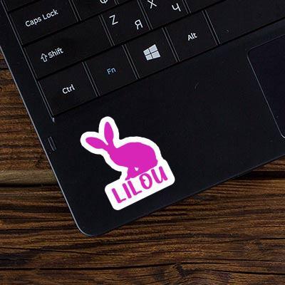 Lilou Sticker Kaninchen Notebook Lilou Sticker Kaninchen Gift package Image