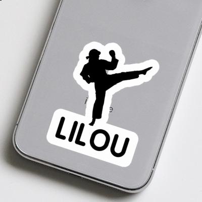 Lilou Autocollant Karatéka Laptop Lilou Autocollant Karatéka Laptop Image