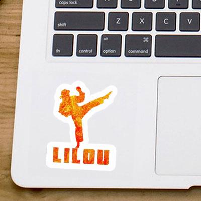 Karateka Sticker Lilou Notebook Karateka Sticker Lilou Gift package Image