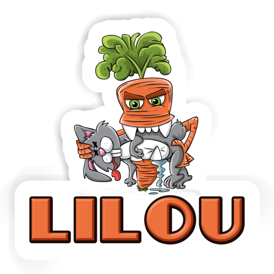 Sticker Lilou Monster-Karotte Sticker Lilou Monster-Karotte Image