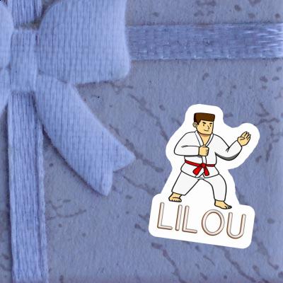 Sticker Lilou Karateka Notebook Sticker Lilou Karateka Notebook Image