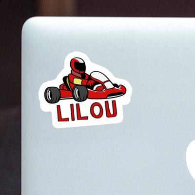 Kart Aufkleber Lilou Notebook Kart Aufkleber Lilou Gift package Image