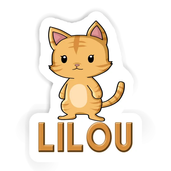Sticker Cat Lilou Notebook Sticker Cat Lilou Gift package Image