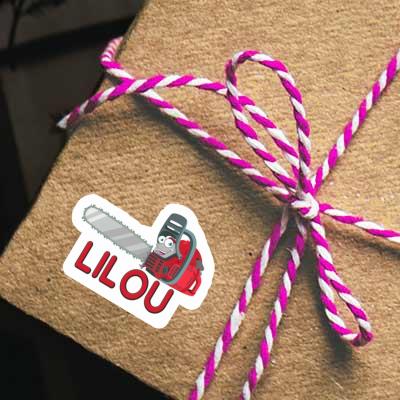 Autocollant Lilou Tronçonneuse Gift package Image