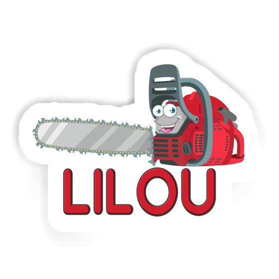 Autocollant Lilou Tronçonneuse Image