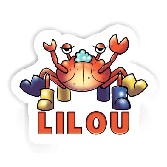 Krabbe Aufkleber Lilou Krabbe Aufkleber Lilou Image