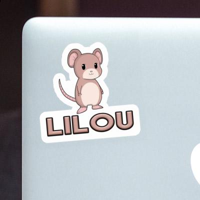 Autocollant Souris Lilou Notebook Autocollant Souris Lilou Gift package Image