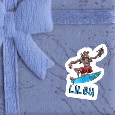 Surfeur Autocollant Lilou Notebook Surfeur Autocollant Lilou Notebook Image