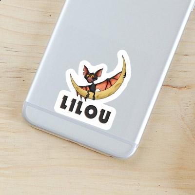 Bat Sticker Lilou Notebook Image
