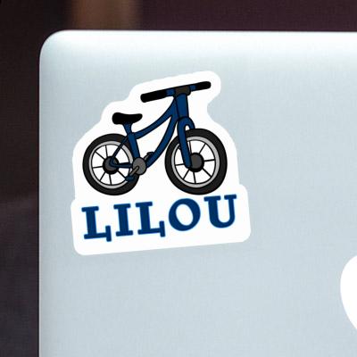 Mountain Bike Sticker Lilou Notebook Image