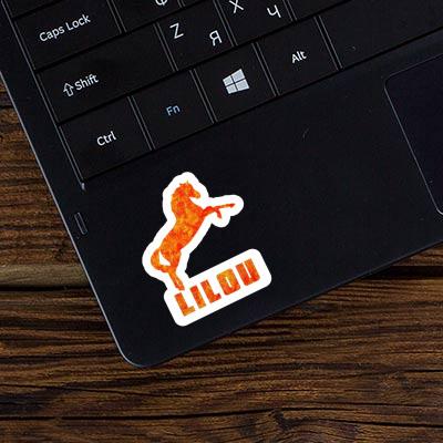 Autocollant Cheval Lilou Notebook Image