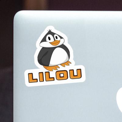 Lilou Autocollant Pingouin Notebook Lilou Autocollant Pingouin Gift package Image