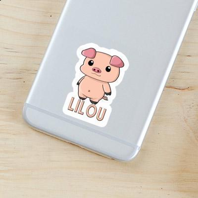 Autocollant Porcelet Lilou Notebook Autocollant Porcelet Lilou Gift package Image