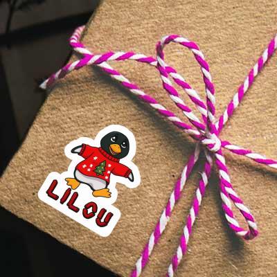 Sticker Lilou Pinguin Notebook Sticker Lilou Pinguin Gift package Image