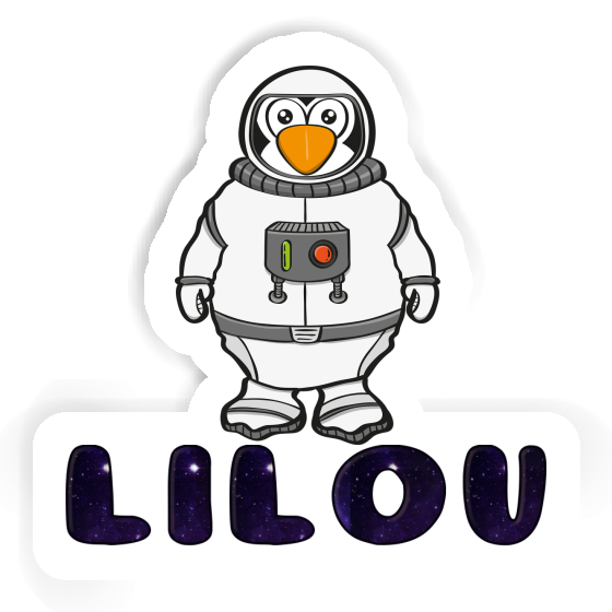 Astronaute Autocollant Lilou Gift package Image