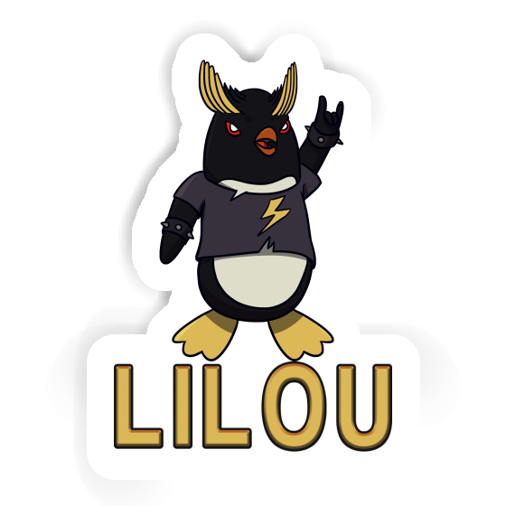 Lilou Autocollant Pingouin Gift package Image
