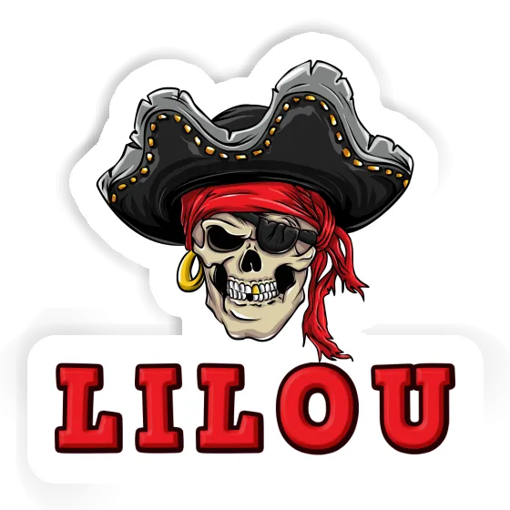 Lilou Sticker Pirate Notebook Lilou Sticker Pirate Notebook Image