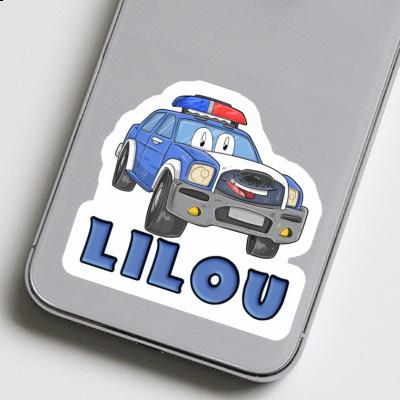 Police Car Sticker Lilou Laptop Police Car Sticker Lilou Laptop Image