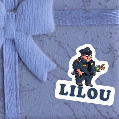 Lilou Autocollant Policier Lilou Autocollant Policier Image