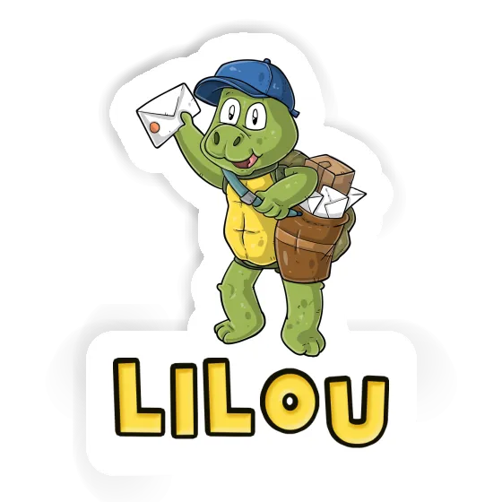 Autocollant Lilou Postier Autocollant Lilou Postier Image