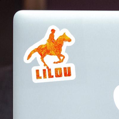 Autocollant Cavalière Lilou Notebook Autocollant Cavalière Lilou Notebook Image