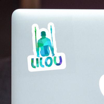 Sticker Ring gymnast Lilou Notebook Sticker Ring gymnast Lilou Gift package Image