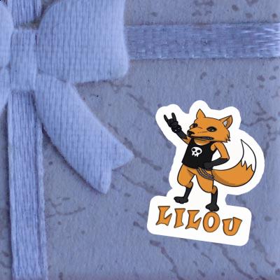 Sticker Lilou Rocker Fox Notebook Sticker Lilou Rocker Fox Notebook Image