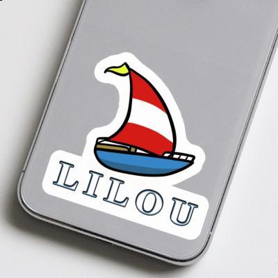 Segelboot Aufkleber Lilou Image