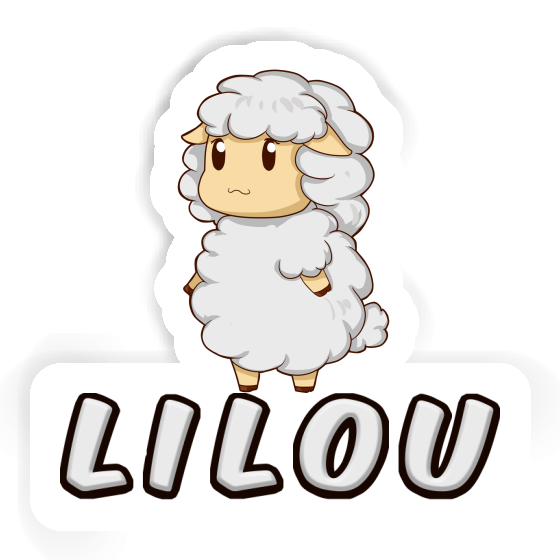 Lilou Sticker Sheep Notebook Lilou Sticker Sheep Notebook Image