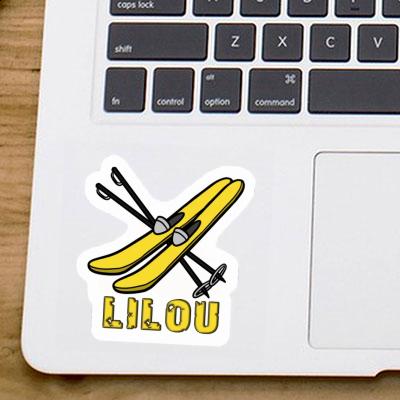 Autocollant Lilou Ski Notebook Image