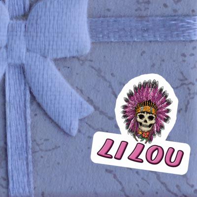 Womens Skull Sticker Lilou Notebook Womens Skull Sticker Lilou Gift package Image