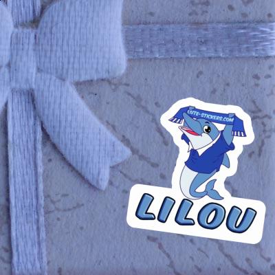 Autocollant Lilou Dauphin Notebook Autocollant Lilou Dauphin Gift package Image