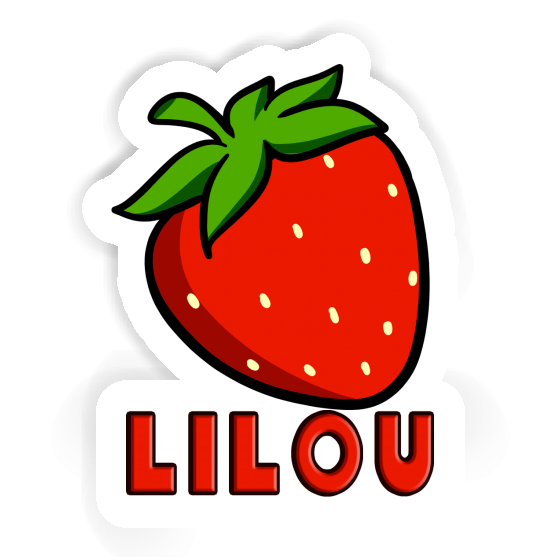 Lilou Autocollant Fraise Lilou Autocollant Fraise Image