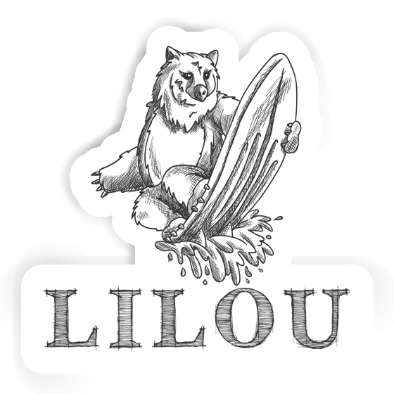 Autocollant Lilou Surfeur Laptop Autocollant Lilou Surfeur Laptop Image