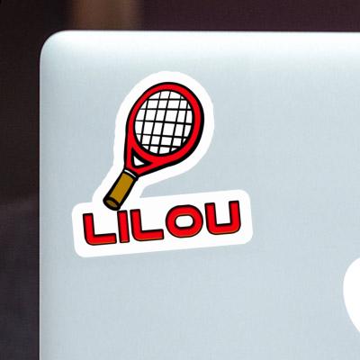 Sticker Lilou Tennisschläger Notebook Sticker Lilou Tennisschläger Gift package Image