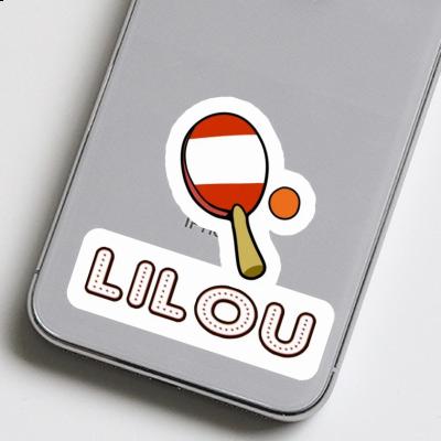 Autocollant Lilou Raquette de ping-pong Notebook Autocollant Lilou Raquette de ping-pong Notebook Image