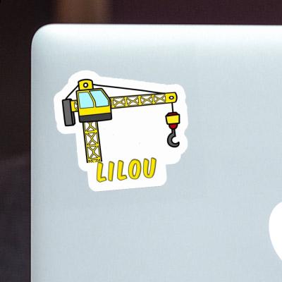 Lilou Sticker Tower Crane Notebook Lilou Sticker Tower Crane Notebook Image