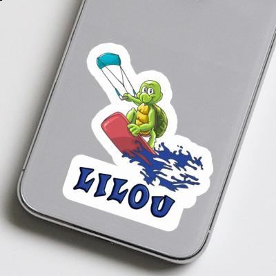 Autocollant Lilou Kitesurfeur Notebook Autocollant Lilou Kitesurfeur Gift package Image
