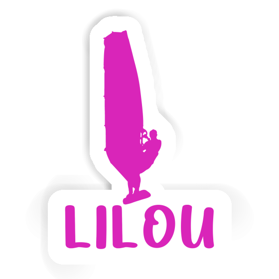 Aufkleber Lilou Windsurfer Aufkleber Lilou Windsurfer Image