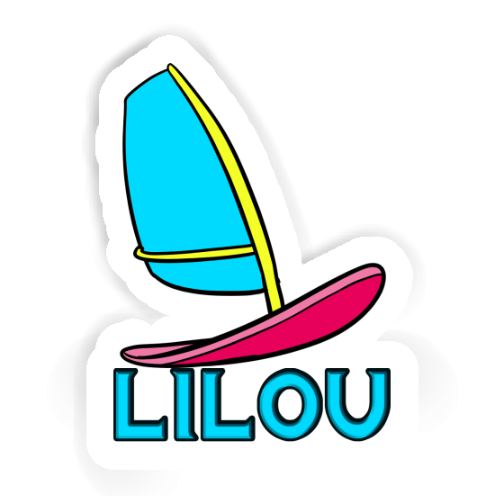 Aufkleber Windsurfbrett Lilou Notebook Aufkleber Windsurfbrett Lilou Gift package Image