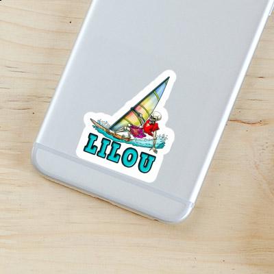 Sticker Lilou Windsurfer Sticker Lilou Windsurfer Image