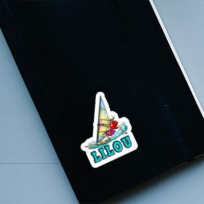 Sticker Lilou Windsurfer Notebook Sticker Lilou Windsurfer Gift package Image