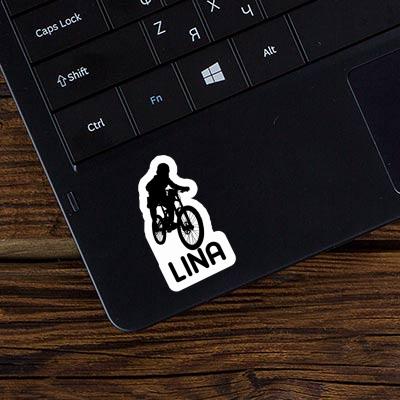 Freeride Biker Sticker Lina Freeride Biker Sticker Lina Image