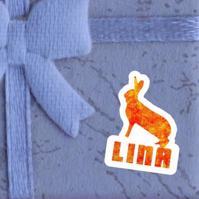 Lina Sticker Kaninchen Laptop Lina Sticker Kaninchen Laptop Image