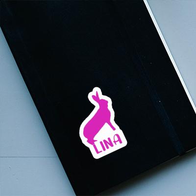 Sticker Hase Lina Notebook Sticker Hase Lina Gift package Image