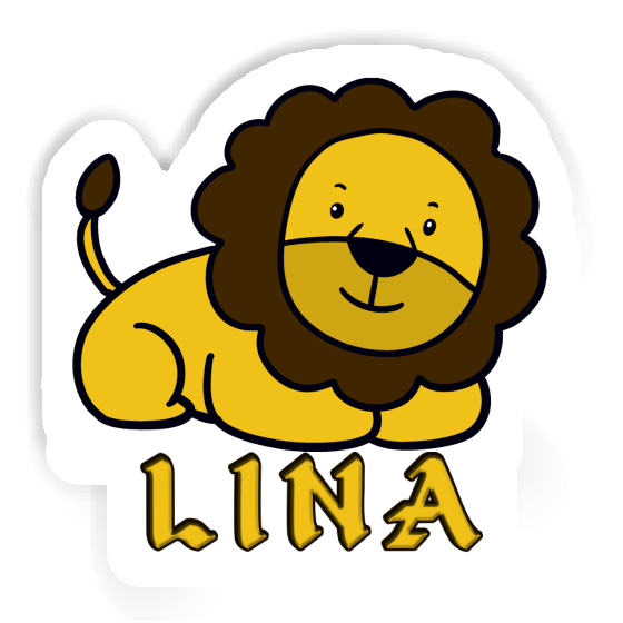 Sticker Lina Lion Notebook Sticker Lina Lion Gift package Image