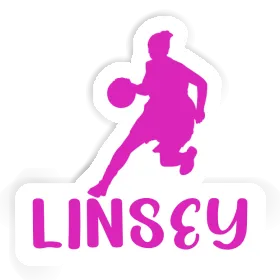 Sticker Basketball Player Linsey Image