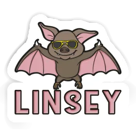 Chauve-souris Autocollant Linsey Image