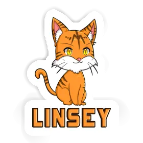 Autocollant Chat Linsey Image
