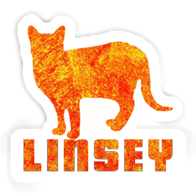 Autocollant Chat Linsey Image